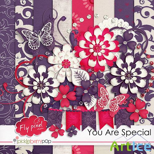 Scrap Set - You Are Special PNG and JPG Files