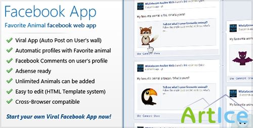 CodeCanyon - Viral Facebook Web App (Favorite Animal) v1.1