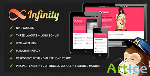 ThemeForest - 'Infinity' - Flexible Email Template - RIP