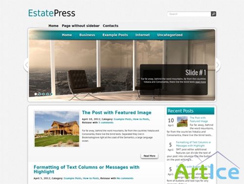 EstatePress - Theme For WordPress