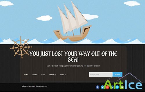 ThemeForest - The Lost Ship - RIP