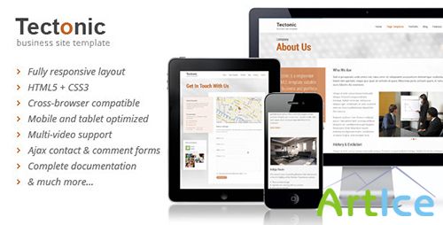 ThemeForest - Tectonic - Responsive HTML5 Template - RIP