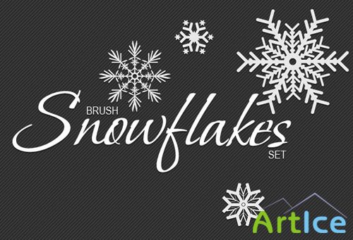 Designtnt - Snowflakes Brushes