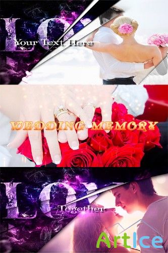 After Effects Slideshow - Memory wedding and project Together NeW