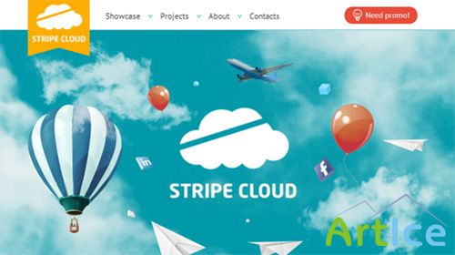 Mojo-Themes - Stripe Cloud LandingPage - RIP