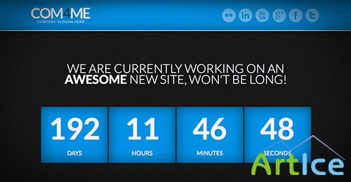 WebDesignTunes - COM4ME - Our First Responsive WordPress & HTML5 Theme Released