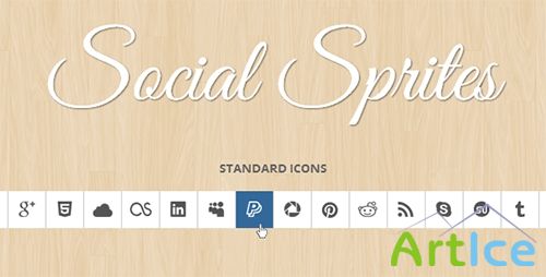 CodeCanyon - Social Sprites Icons v1.0
