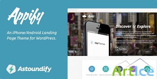 ThemeForest - Appify v1.0 - iPhone/Android App Landing Page Theme
