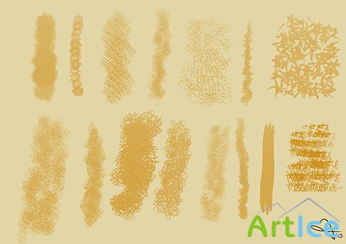15 Random ABR Brushes For Adobe Photoshop