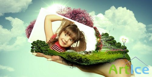 World On Hands  After Effects Project (Videohive)
