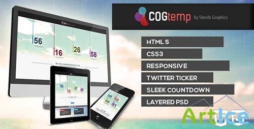 ThemeForest - COGtemp - Coming Soon Template - RIP