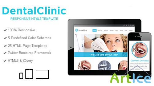 Mojo-Themes - DentalClinic Responsive HTML5 Template - RIP