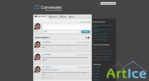 UpThemes - Conversate v1.2.1 - Theme For WordPress