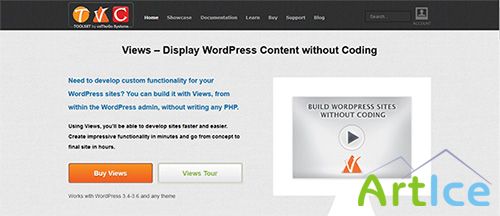 WP-Types - Views v1.2 - Display WordPress Content without Coding