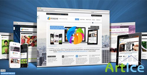 ThemeForest - Fusion v1.0.2 - Responsive Premium Wordpress Theme
