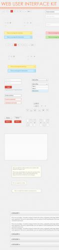 Designtnt - Clean Web User Interface Kit