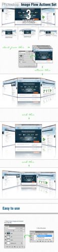 Designtnt - Image Flow PS Action Set