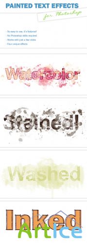 Painted Text Effects