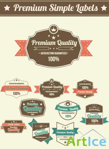 Designtnt - Premium Simple Labels