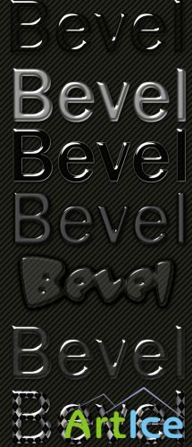 Beveled Layer PS Style Effects