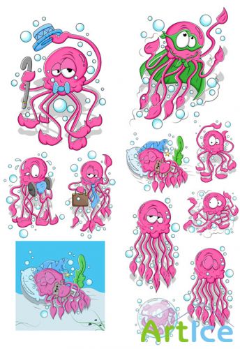 Octopus Vector Illustrations