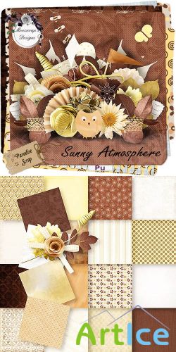 Scrap Set - Sunny Atmosphere PNG and JPG Files