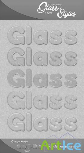Glass Photoshop Styles