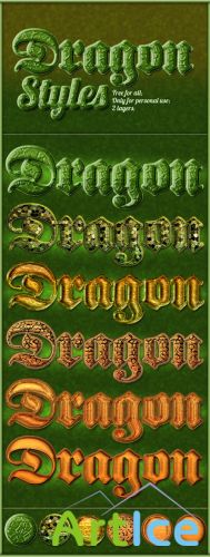 Dragon Photoshop Styles