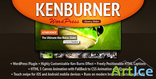 CodeCanyon - KenBurner Slider WordPress Plugin v1.6.1