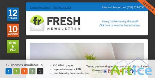 ThemeForest - Fresh Newsletter v1.2 - FULL