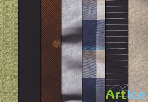 Seven Fabric Textures