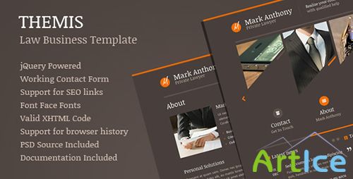 ThemeForest - Themis v2.1 - Law Business Template