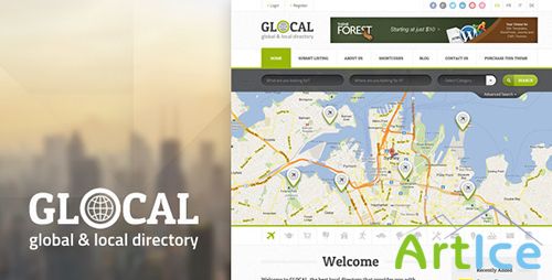 ThemeForest - Glocal - Responsive Directory Template - RIP