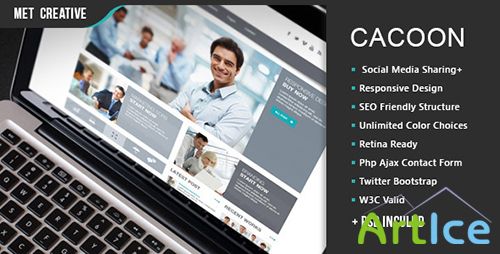 ThemeForest - Cacoon - Responsive Business Theme - RIP