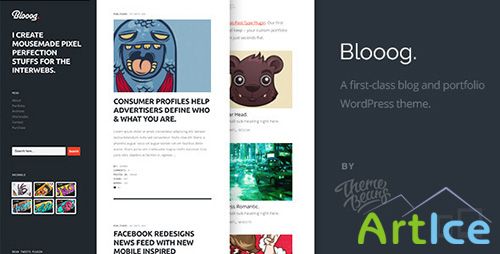 ThemeForest - Blooog | Premium Blog & Portfolio Theme v1.1