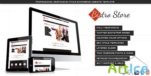 ThemeForest - Bistro Store - Responsive eCommerce Template - RIP