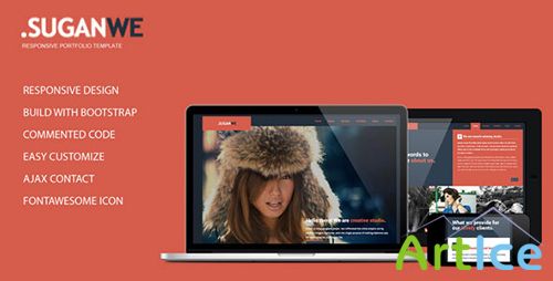 ThemeForest - Suganwe - Responsive One Page Template HTML5 - RIP