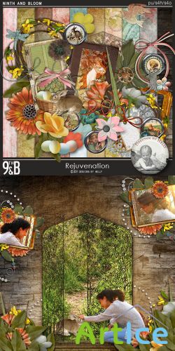 Scrap Set - Rejuvenation PNG and JPG Files