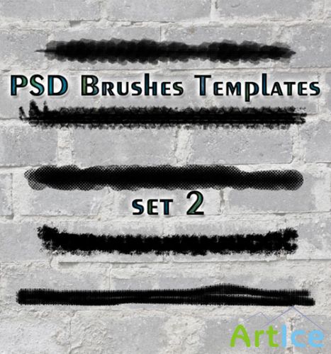 PSD Brushes Templates Set 2