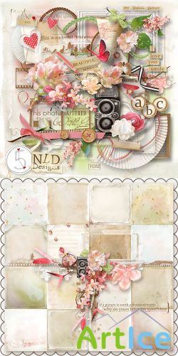 Scrap Set - The Beautiful Moments Collection PNG and JPG Files