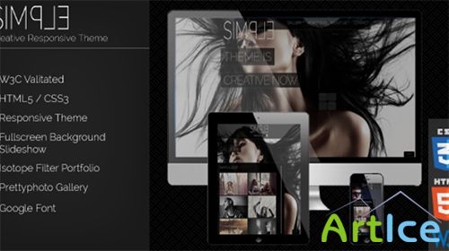 Mojo-Themes - SIMPLE - HTML5 Creative and Responsive Template - RIP