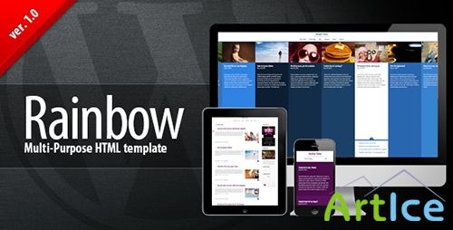 ThemeForest - Rainbow HTML - Multi-purpose Premium Template - RIP