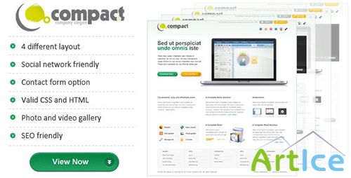 ThemeForest - Compact Landing Page - FULL