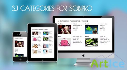 SmartAddons - SJ Categories for SobiPro - Responsive Joomla! 2.5 Module