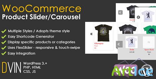 CodeCanyon - WooCommerce Product Slider / Carousel v1.4