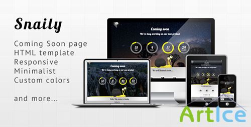ThemeForest - Snaily - Coming Soon HTML Template - RIP