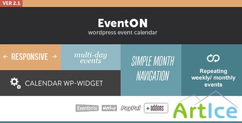 CodeCanyon - EventOn v2.1.8 - WordPress Event Plugin