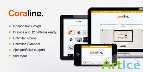 ThemeForest - Coraline v1.8 - Ajax And Responsive WordPress Theme