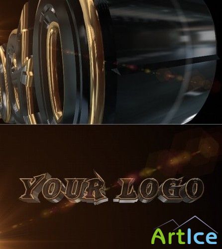 After Effects Project Stylish 3D Logo