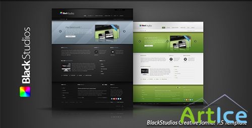 ThemeForest - BlackStudios v1.4.0 Creative Joomla! 2.5 Template